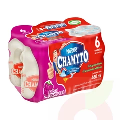 Chamyto Pack 6 Unidades Sabor Frambuesa 480Ml