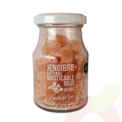Jengibre Masticable Dulce 100gr 