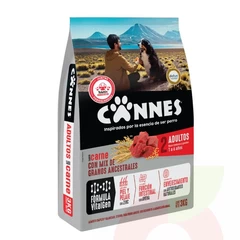 Alimento Perro Adulto Raza Pequeña Carne Cannes 3Kg