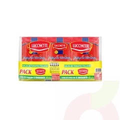 Salsa de Tomate Lucchetti Pack de 6x200Gr