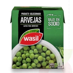 Arvejitas Tetra Pak Wasil 340Gr