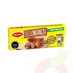 Caldo Longaniza Maggi 8 Unidades 80Gr