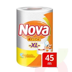 Toalla Papel Clásica XL Nova 45Mt 