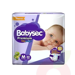 Pañal Babysec Premium M 20 Unidades