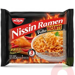 Ramen Pollo Picante Nissin 85Gr