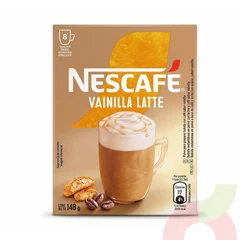 Café Vainilla Latte Nescafé 148Gr 8 Unidades