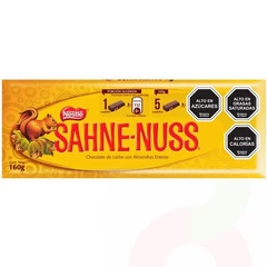 Chocolate Sahne Nuss Nestlé 160Gr