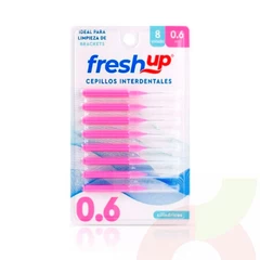 Cepillos Interdentales 0.6mm Fresh Up 8 Unidades 