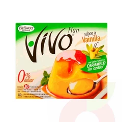Flan Vainilla 0 Azúcar 80Gr