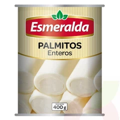 Palmitos Enteros en Conserva Esmeralda 400Gr