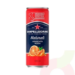 Agua San Pellegrino Aranciata Rossa 330ml