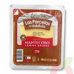 Queso Mantecoso Lámina Gruesa Las Parcelas 470Gr