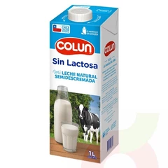 Leche Sin Lactosa Semidescremada Colun 1Lt