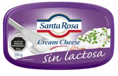 Queso Crema Santa Rosa Cream Cheese 150Gr Sin Lactosa