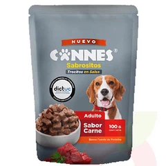 Trocitos en Salsa Sabor Carne Cannes 100Gr