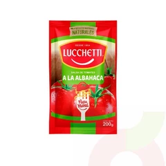 Salsa Tomate con Albahaca Lucchetti 200Gr