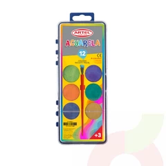 Acuarela 12 Colores Artel 