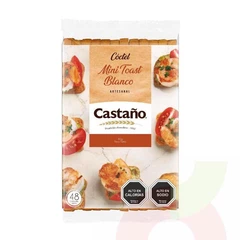 Coctel Mini Toast Blanco Castaño 90Gr