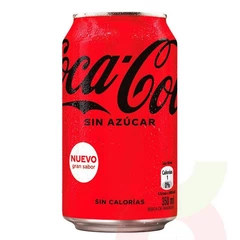 Bebida Lata Zero Coca Cola 350Cc