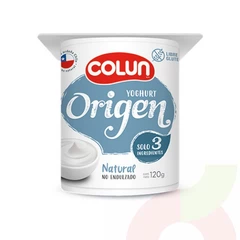 Yoghurt Origen Natural Colun 120Gr