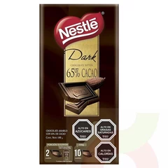 Chocolate Bitter Dark 65% Cacao Nestlé 100Gr