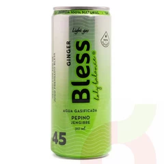 Agua Gasificada Ginger Pepino Bless 310Ml 