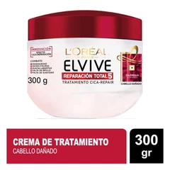 Crema Tratamiento Reparación Total 5 Cica Repair Elvive L'Oréal 300Ml