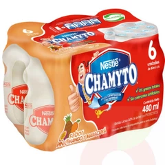 Chamyto Pack 6 Unidades Sabor Piña Mango y Maracuyá 480Ml  