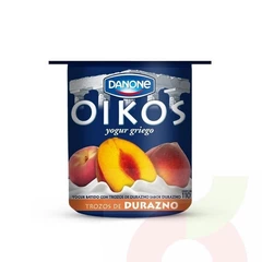 Yoghurt Griego Trozos De Durazno Danone 110Gr