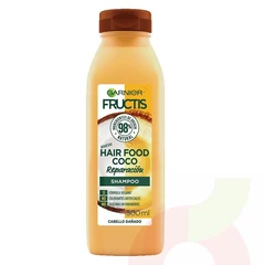 Shampoo Hair Food Coco Reparación Cabello Dañado Fructis 300Ml