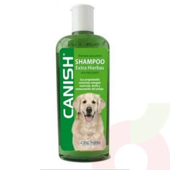 Shampoo Perro Extracto Hierbas Uso Frecuente Canish 300Ml