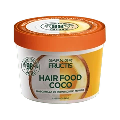 Mascarilla Reparación Hair Food Coco Cabello Dañado Fructis 350Ml