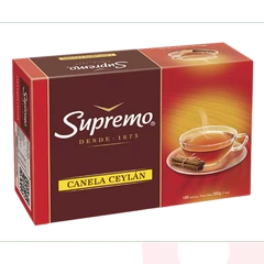 Té Ceylan Canela Supremo 100 Unidades 200Gr 