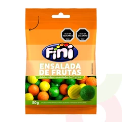 Chicle Ensalda de Frutas Fini 80Gr