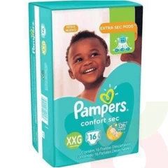 Pañal Pampers Confort Sec Talla Xg 16 Uni