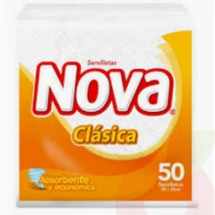 Servilleta Clásica Mesa Nova 50 Unidades