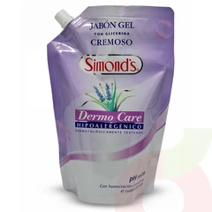 Jabón Cremoso Glicerina Hipoalergénico Simonds 750Ml