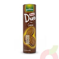 Galleta Mega Duo Doble Cacao Gullón 500Gr