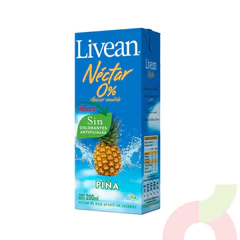 Néctar Piña 0% Azúcar Livean 200Cc