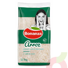 Arroz Grano Largo G1 Bonanza 1Kg