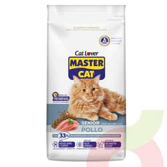 Alimento Gato Sabor Pollo Senior Master Cat 3Kg