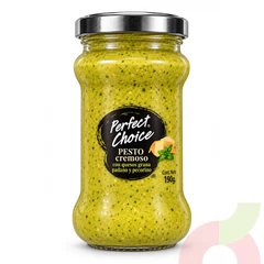 Pesto Cremoso con Queso Perfect Choice 190Gr