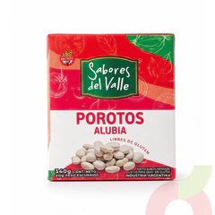 Porotos Alubia Tetrapack Sabores del Valle 340Gr