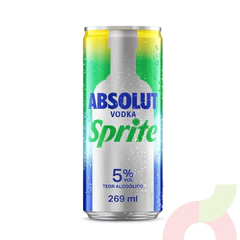 Lata Absolut Vodka Sprite 269Ml