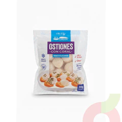 Ostiones con Coral  SeaGarden 200Gr 