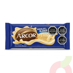 Tableta Chocolate Blanco Arcor 85Gr