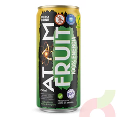 Bebida Energética Limón, Menta & Jengibre Atom Fruit 250Ml