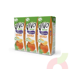 Pack Néctar Naranja Vivo 190Ml 3 Unidades