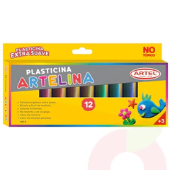 Plasticina Artelina Estuche 12 Colores