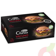 Hamburguesas Vacuno La Crianza 1Kg 10 Unidades